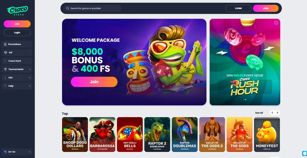 Crocoslots Casino Casino